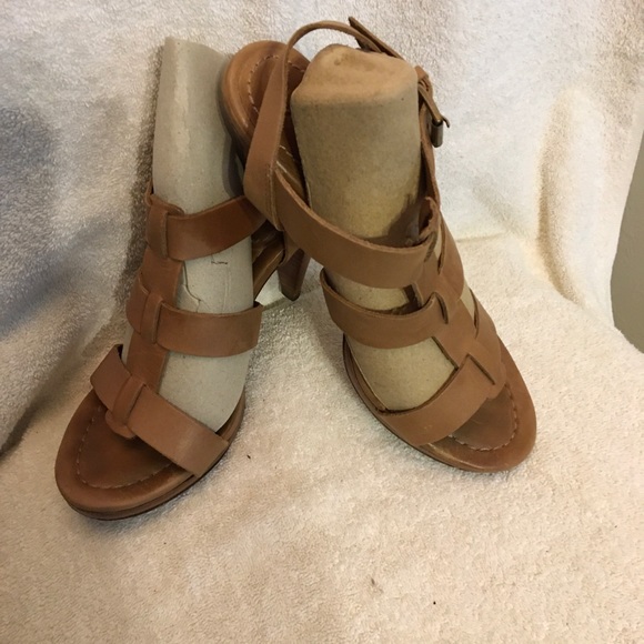 Boden Carmel/brown  Leather Sandal Size 8.5 - Picture 10 of 12
